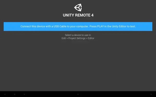 Unity Remote 4 android App screenshot 3